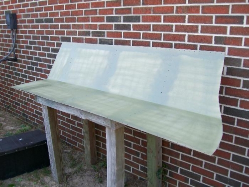 Outboard skin fogged