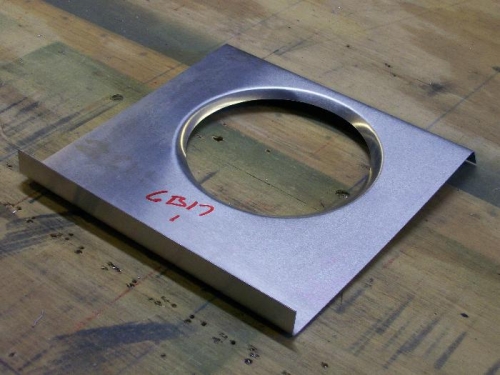 Boy, that flange is pretty close...