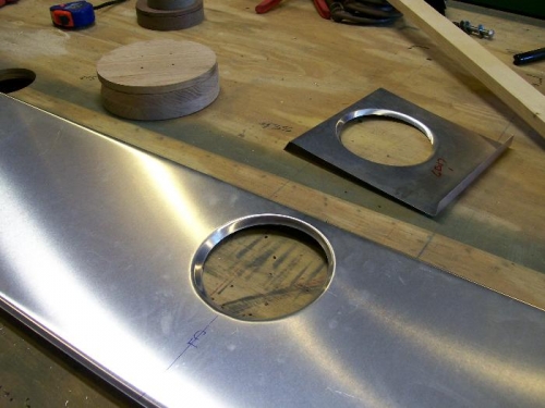 Perfectly flanged holes!