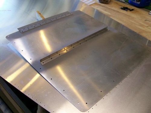 The back side of the door