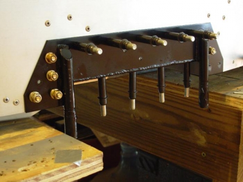 Pilot's side (still missing 2 bolts)