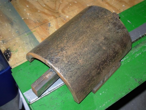 Thick steel pipe to make the 3