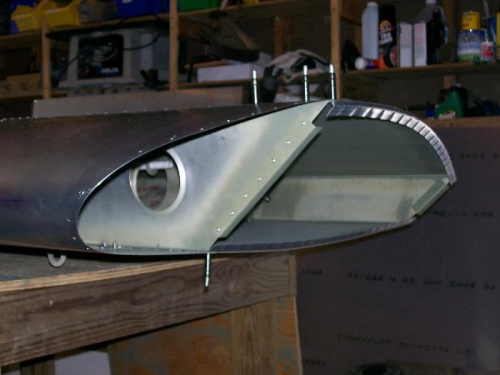 Leading edge trimmed