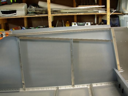 The baggage floor will rest on these