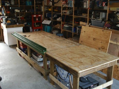 4-foot addition to existing table