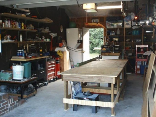 This is my whole shop (approx. 18'x24')
