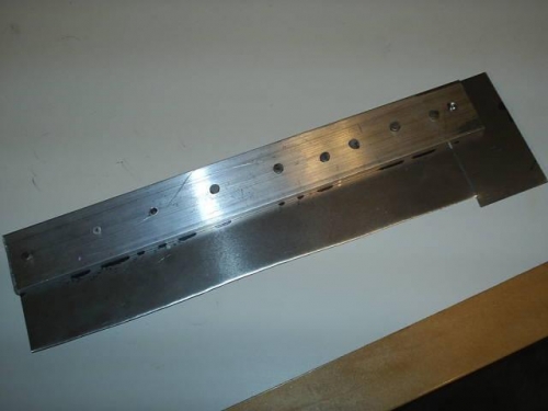 Solid riveting practice piece