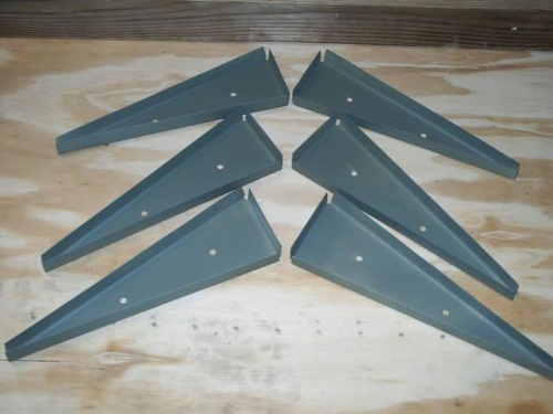 Finished aileron ribs