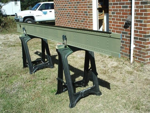 Rear of right main spar (upside down)