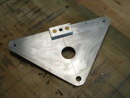 Bellcrank pre-assembly