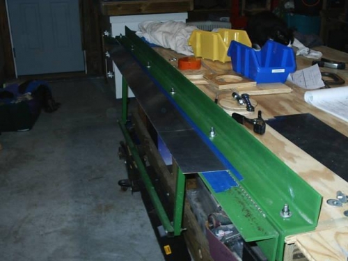 One 6-foot rear channel blank