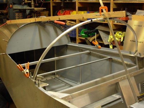 Note the dummy tube in front of the frame at the top