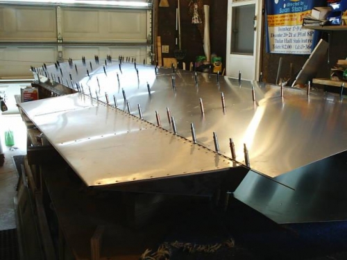 Temporarily in place