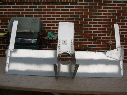 Torque tube fits in the center