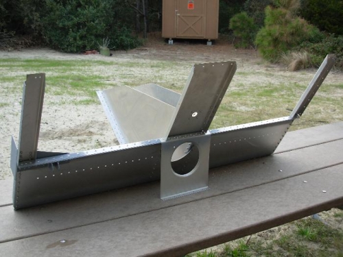 Rear support for torque tube bearing