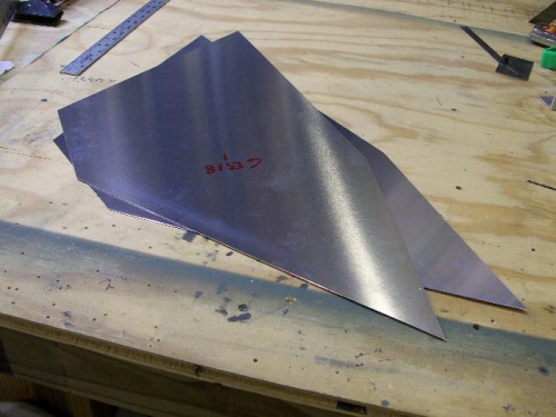 Sides of the center console