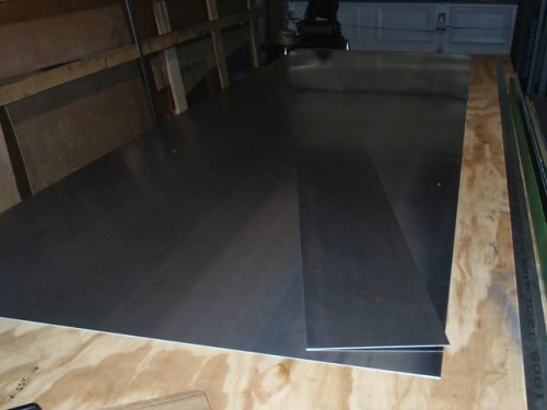 Single sheared spar web (.040)