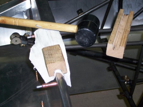 Forming around the seat supports