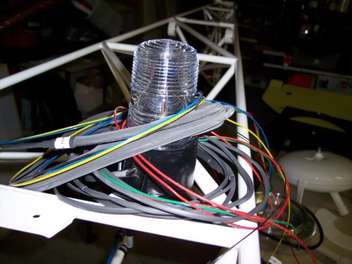 Wire harness for strobe light