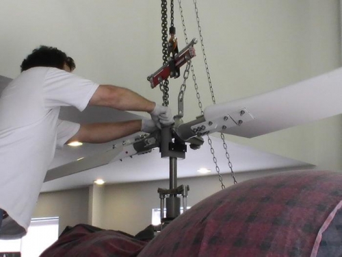 Placing rotor head