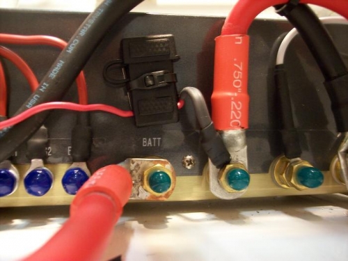 Mounted on the electrical control unit