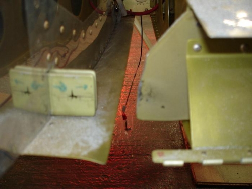 Sanded about an 1/8th away same on other side