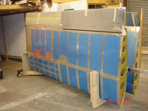 Took the wings out of storage