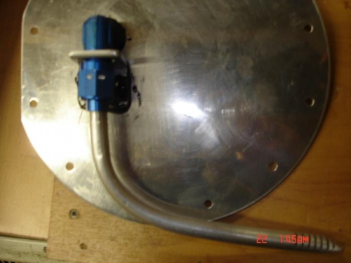 Safety wired to anti rotation bracket