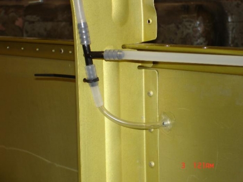 Keeping the T high should allow any moisture to drain out and more importantly not allow any in.