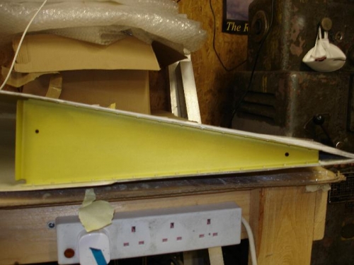 Riveted the tip ribs