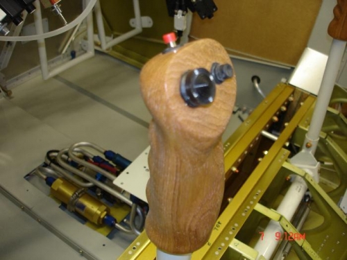 Red button for autopilot engage/disengage