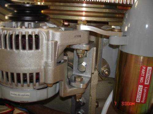 fitting the 60 amp alternator