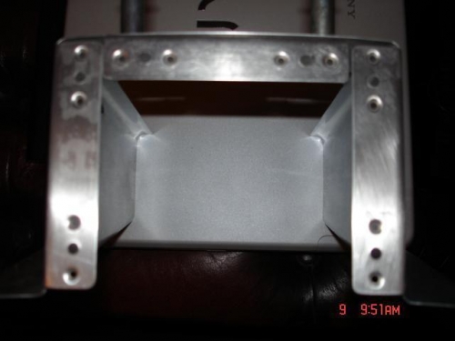 Fitted the extra flange