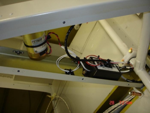 Flap wiring completed