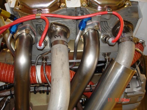 Tidied up probe wiring on cylinders 1&3