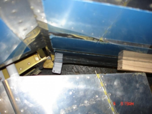 Setting the rudder travel left