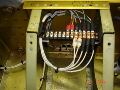 Got some ring terminal strips from CPC today and made a couple of brackets for one to bolt to