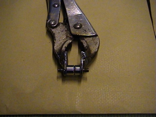 Homemade vicegrip dimplers