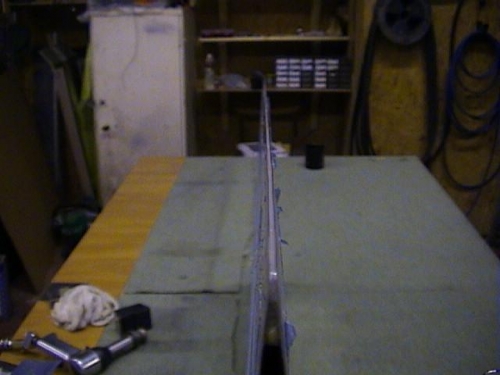 Rudder trailing edge