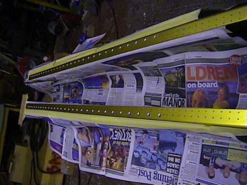 Masked up ready for priming