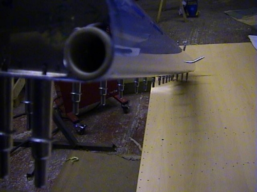 Fitting counter balance pipe