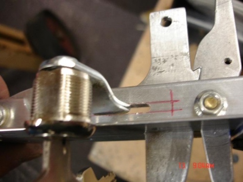 Made a dog legg in the lever