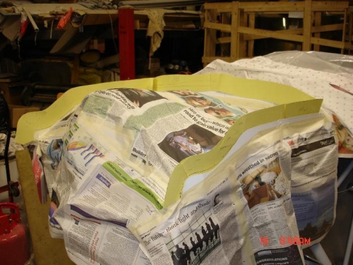 Gone for an inch below and an inch and a half above top of baffle