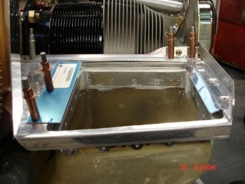 I made a filter retainer for outboard edge