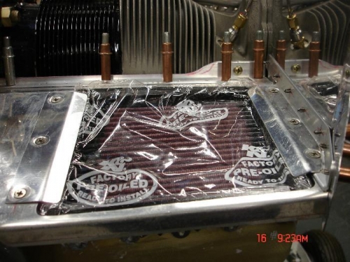 Job done at last, just the nut plates to fit on the aft three screws