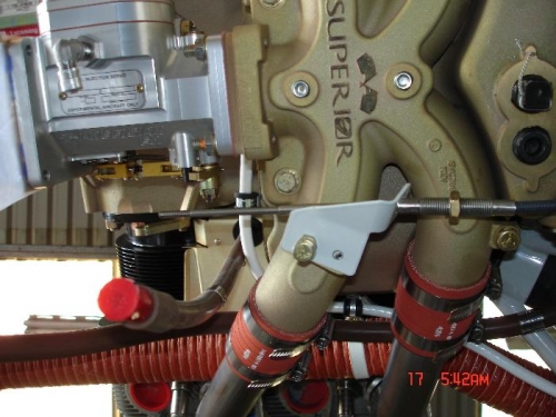 The Vans throttle bracket simply wont do.