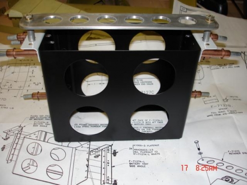 Fabricated all the components