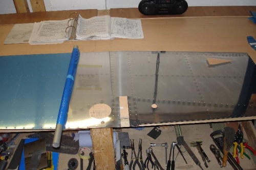 A piece of tube makes removing the protective film easy