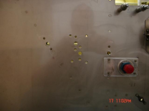 Doubler and platenut holes