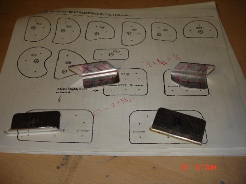 Corner braces for the front walls to inlet floors